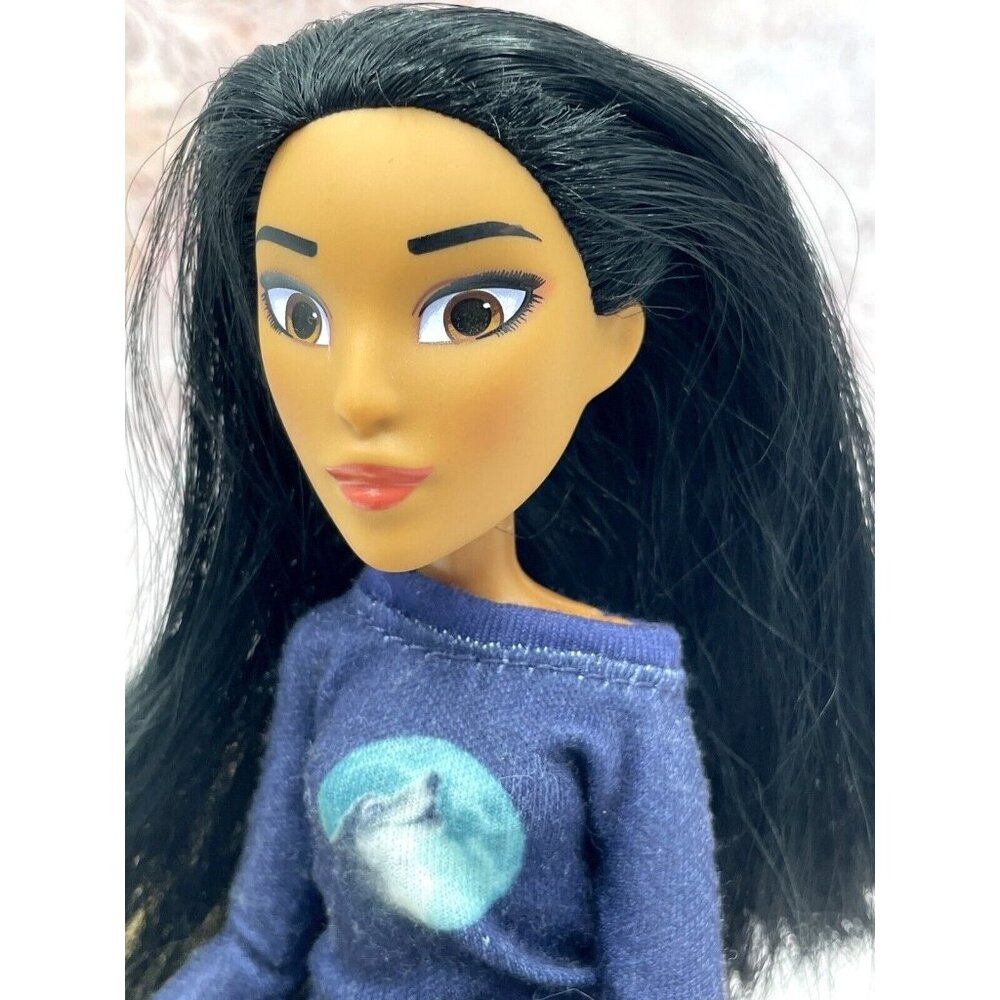 Disney Comfy Princess Ralph Breaks The Internet Movie Doll POCAHONTAS - Picture 6 of 12